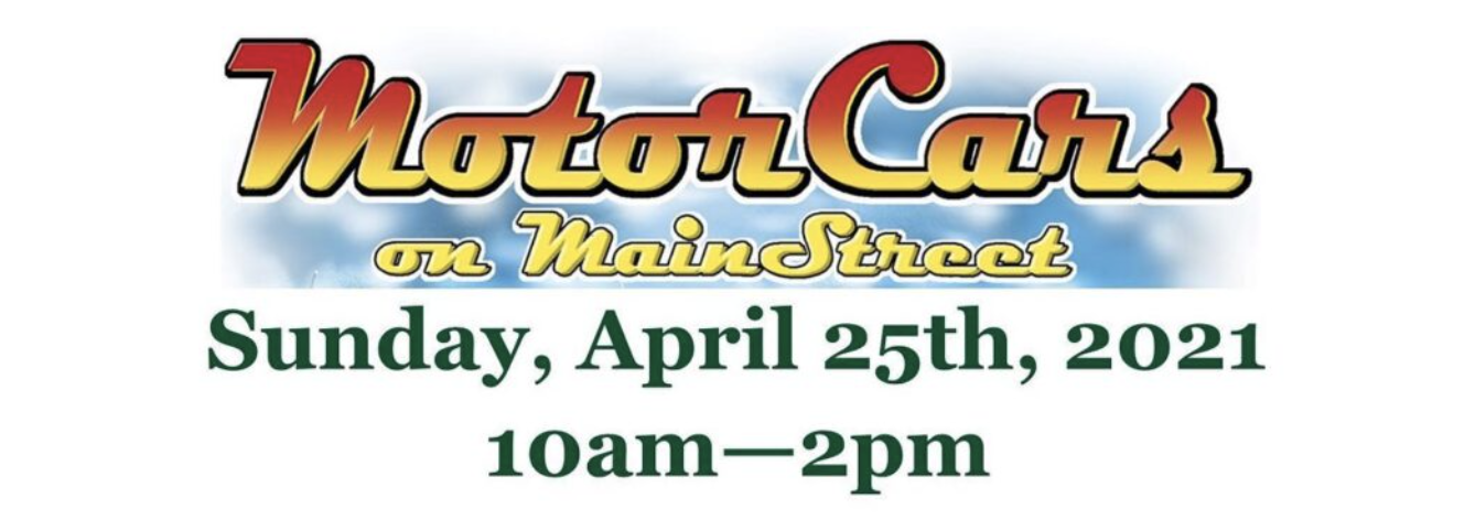 2021 Motorcars on MainStreet header image.