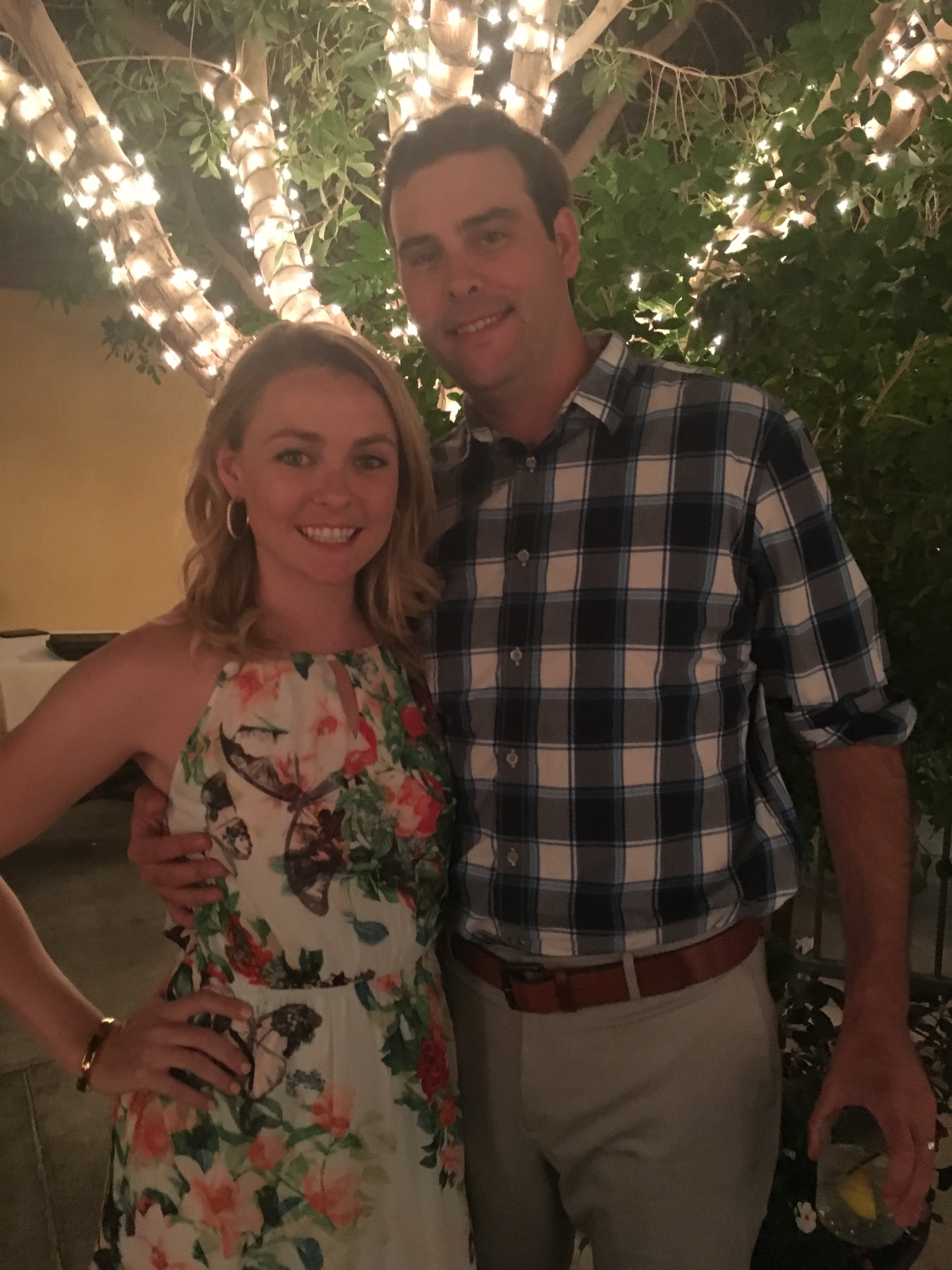 Couple at Lavenders Bistro in La Quinta