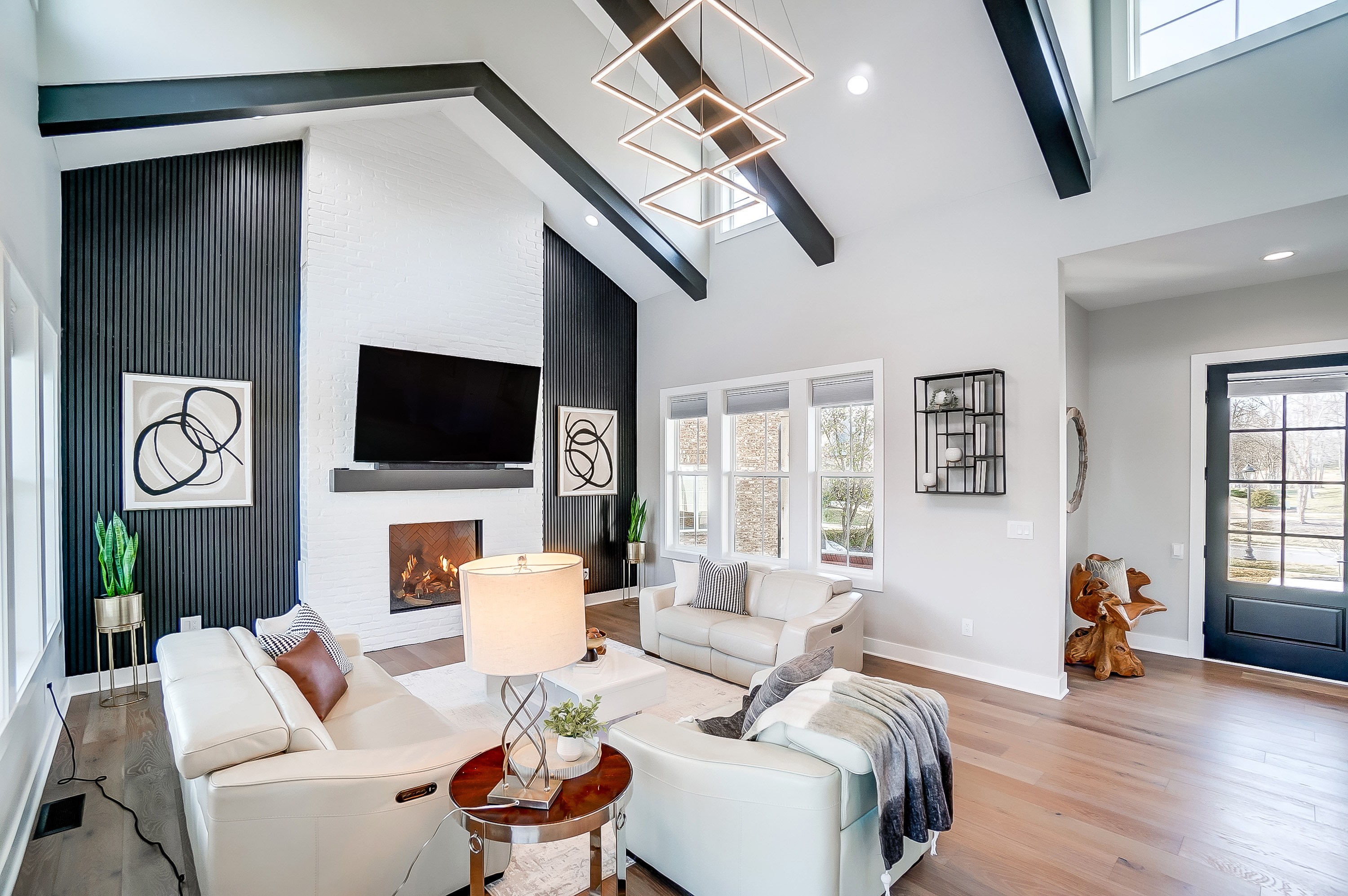 Luxury home staged beautifully