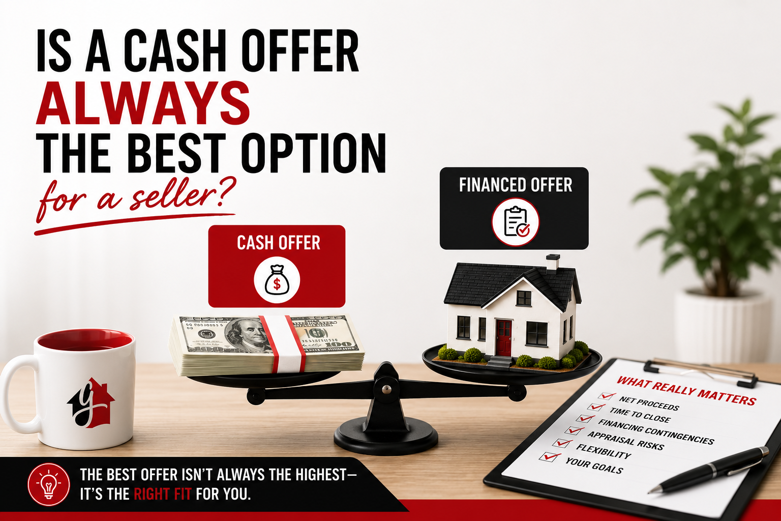 Is a Cash Offer Always Better for a Seller? header image.