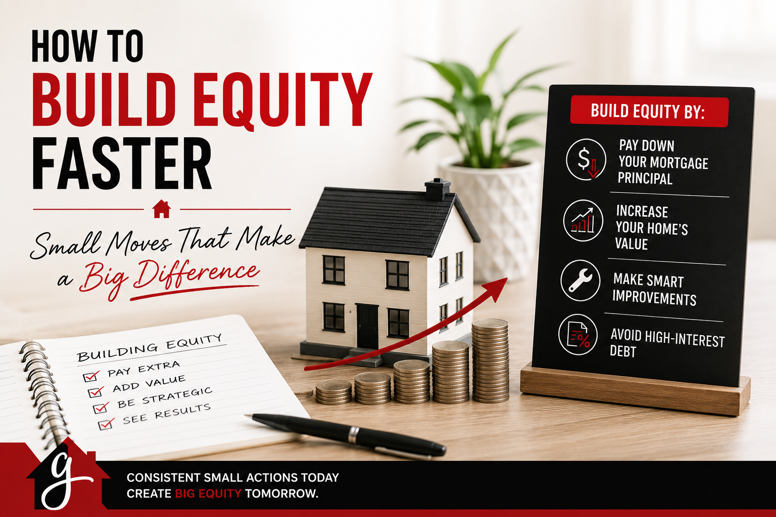 How to Build Equity Faster — Small Moves That Make a Big Difference header image.