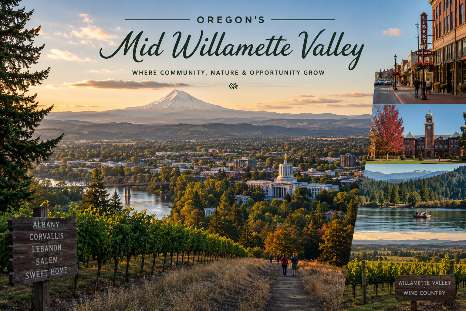 Living in Oregon’s Mid-Willamette Valley header image.