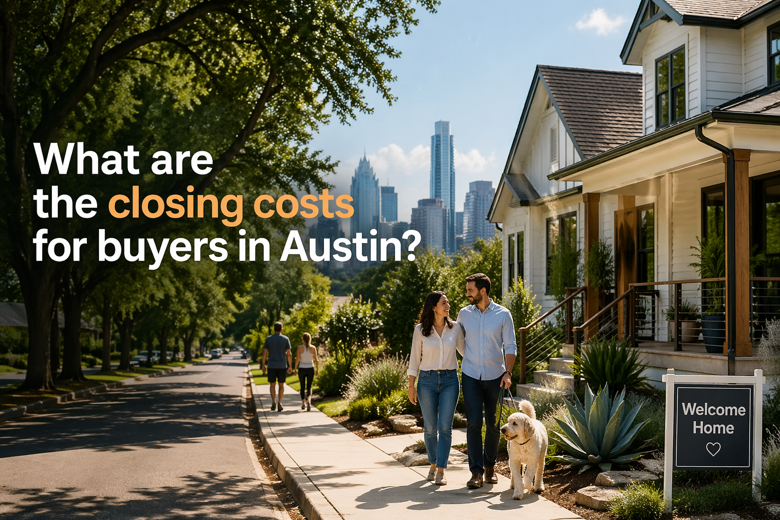 What are the closing costs for buyers in Austin? header image.
