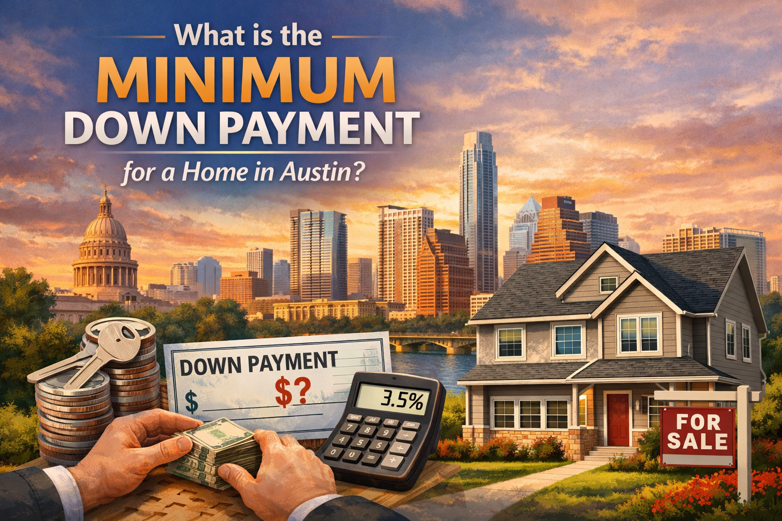 What is the Minimum Down Payment for a Home in Austin? header image.