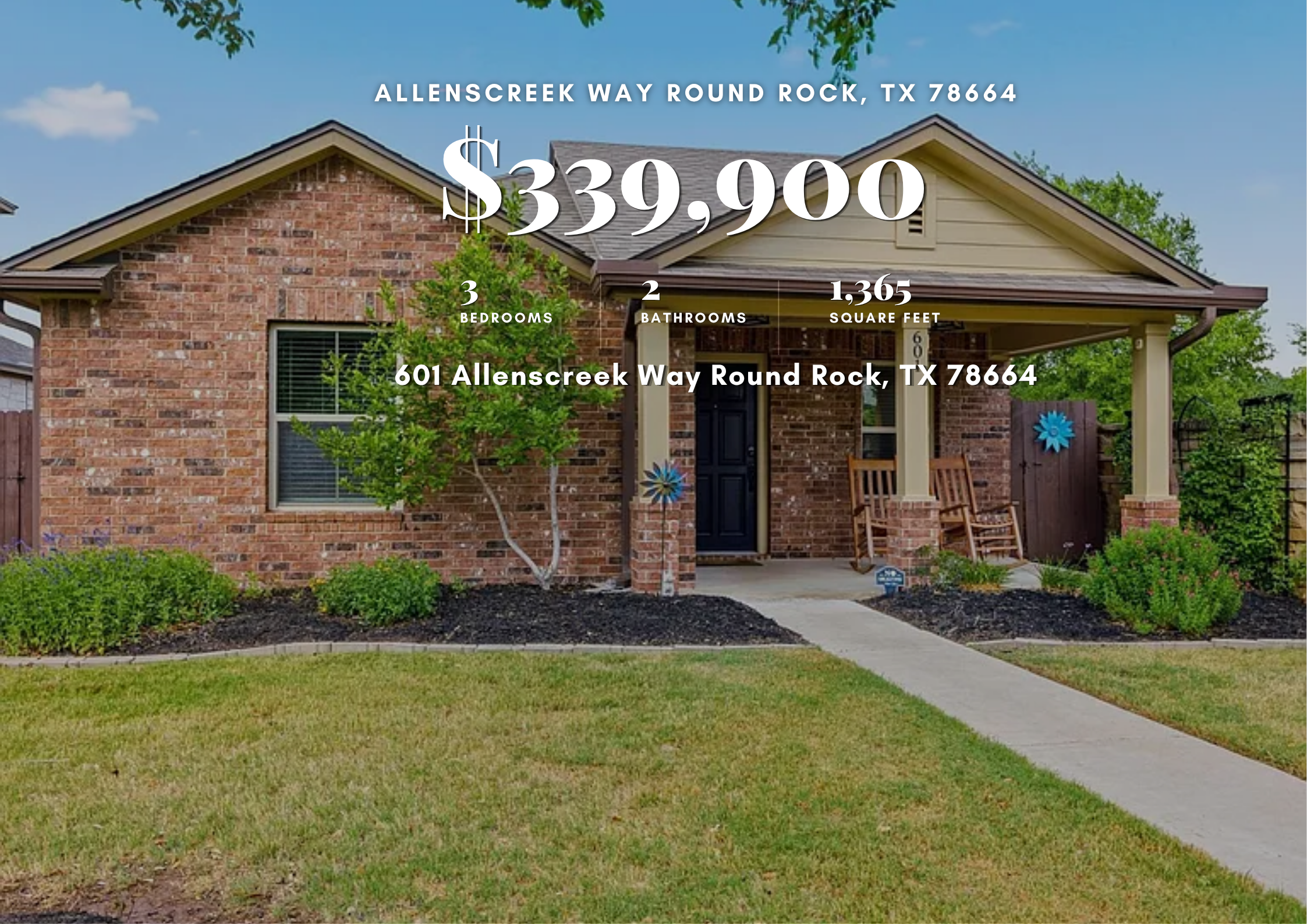 Modern Comfort Meets Round Rock Convenience: The Story of 601 Allenscreek Way header image.