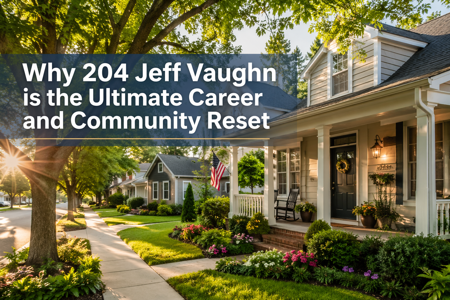 Why 204 Jeff Vaughn is the Ultimate Career and Community Reset header image.
