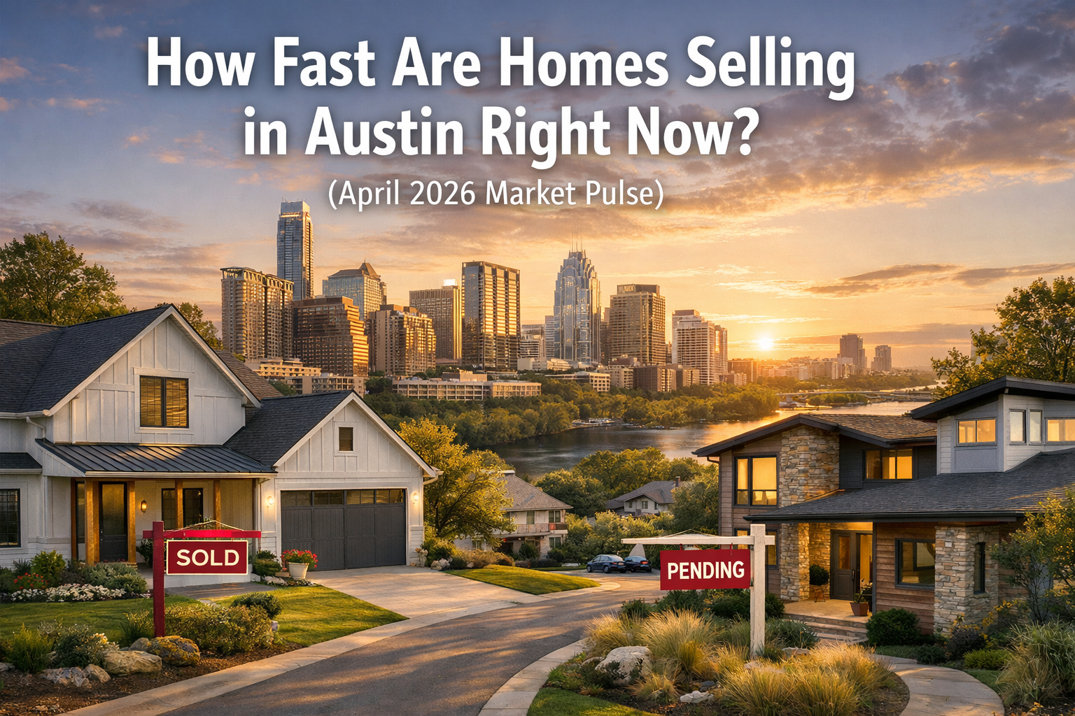 How fast are homes selling in Austin right now? header image.