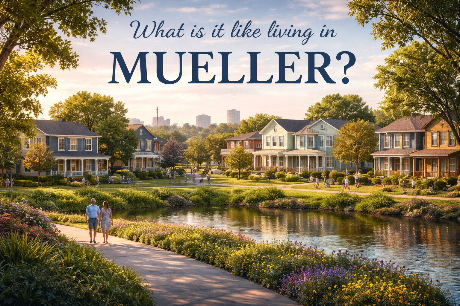 What is it like living in Mueller? header image.