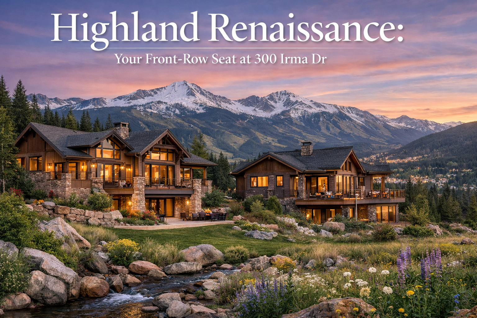 Highland Renaissance: Your Front-Row Seat at 300 Irma Dr header image.