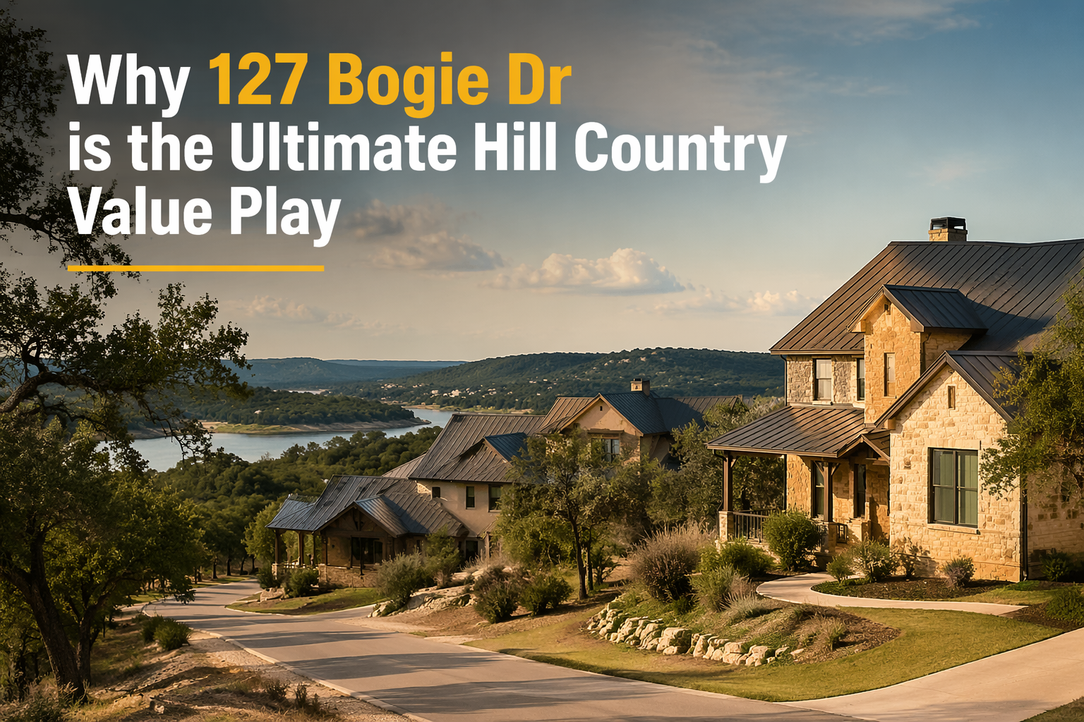 Why 127 Bogie Dr is the Ultimate Hill Country Value Play header image.