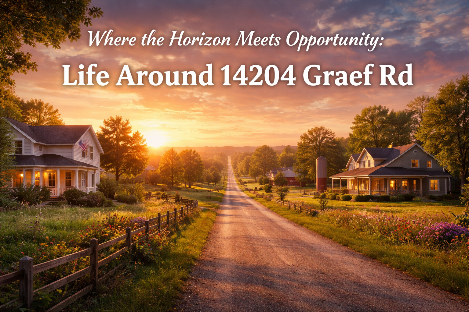 Where the Horizon Meets Opportunity: Life Around 14204 Graef Rd header image.