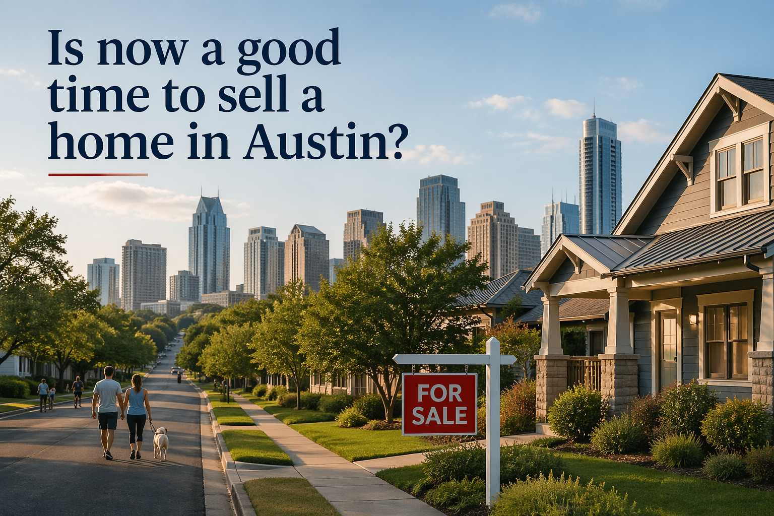 Is now a good time to sell a home in Austin? header image.