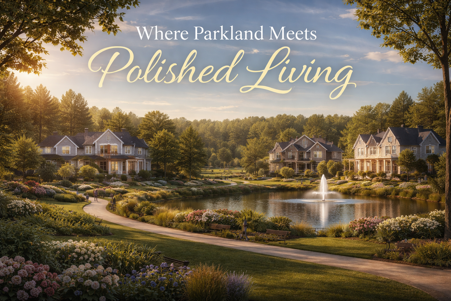 Where Parkland Meets Polished Living | Byrne Real Estate Group header image.