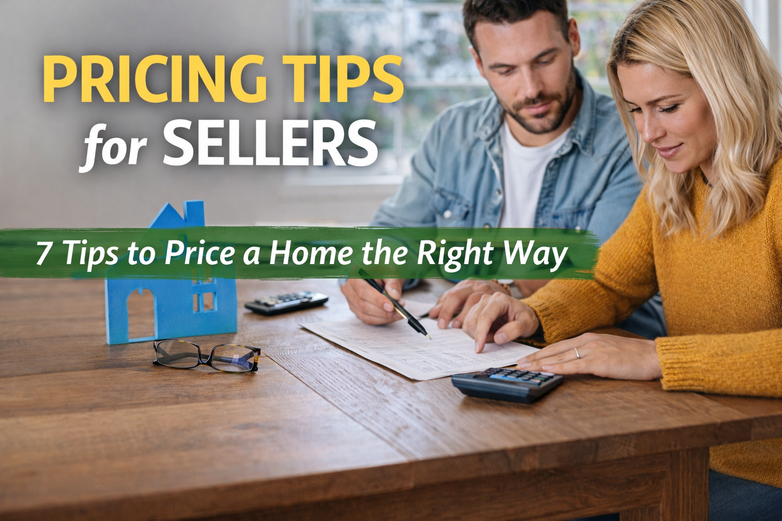 Pricing Tips for Sellers: What You Should Know Before Listing Your Home header image.