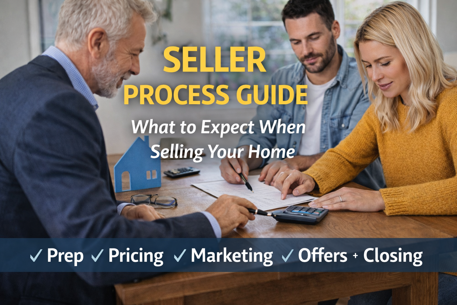 Seller Process Guide: What to Expect When Selling Your Home header image.