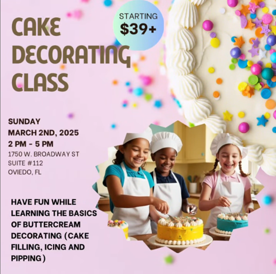A poster for a cake decorating class

AI-generated content may be incorrect.