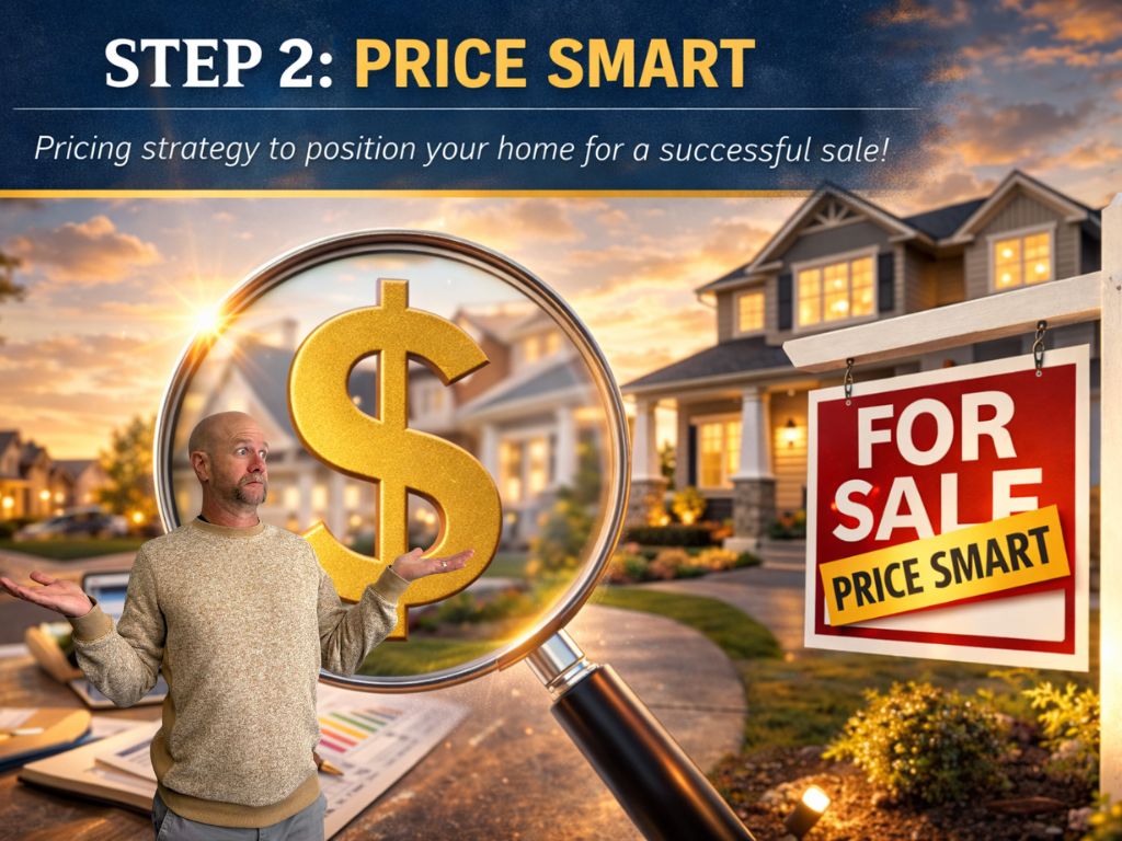 Pricing strategy for selling a home in El Dorado Hills or Folsom in 2026 with a real estate for sale sign and home exterior