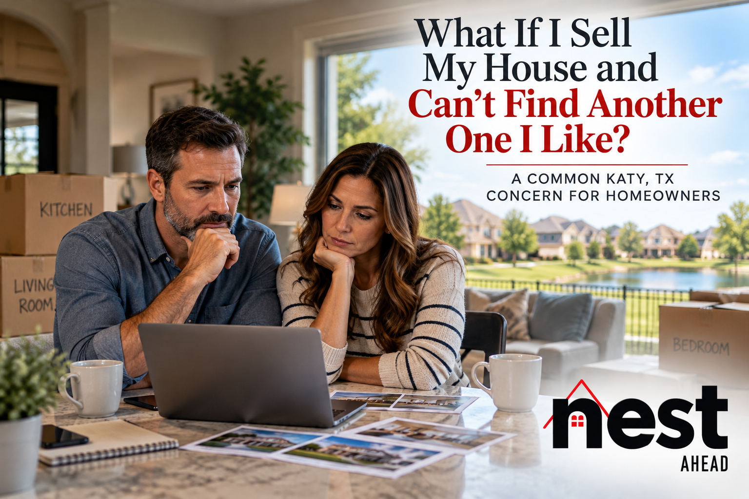 Katy, TX homeowner worried about selling their current house before finding another home they like