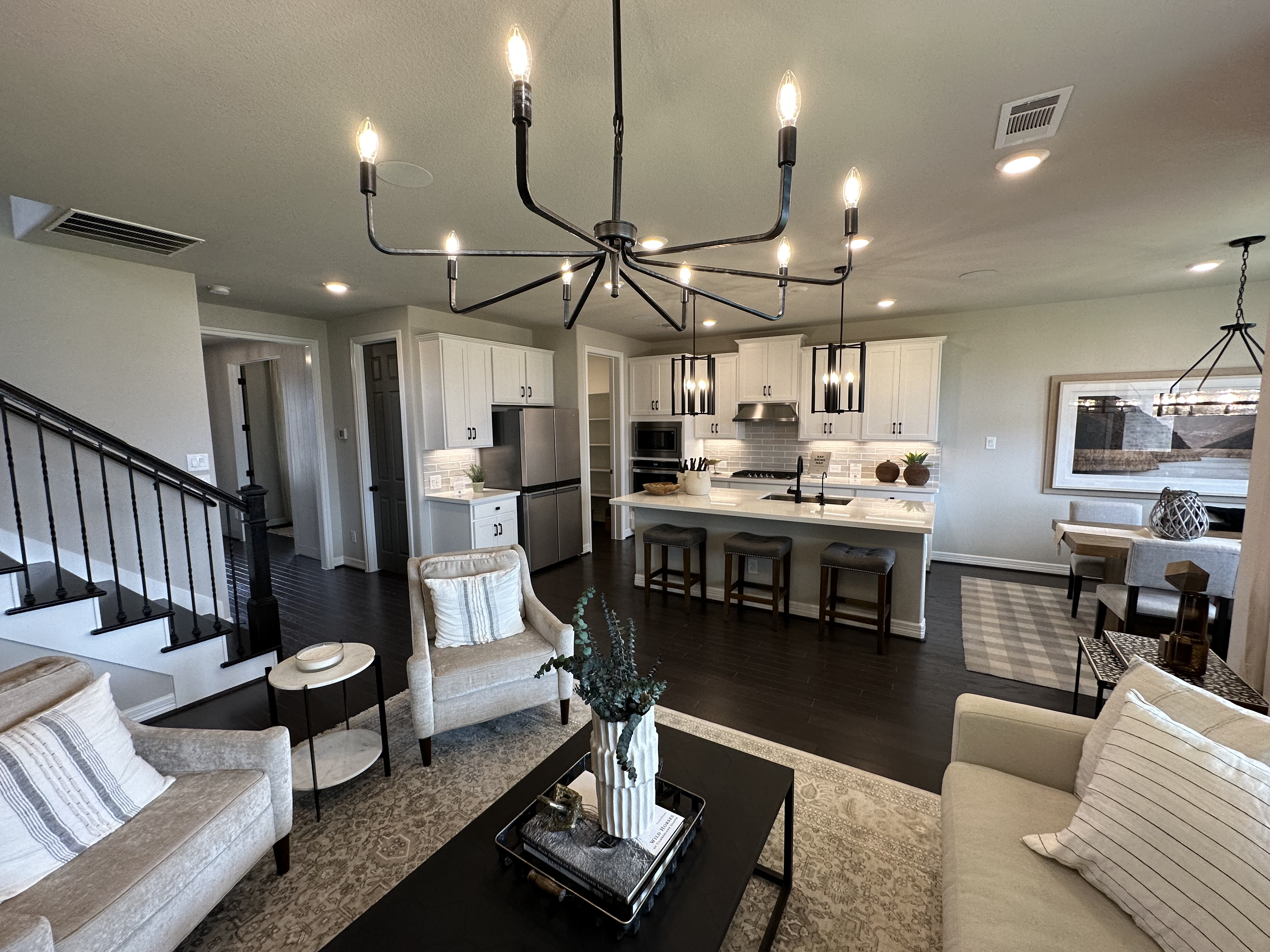 Home for sale in Katy TX neighborhood during spring market