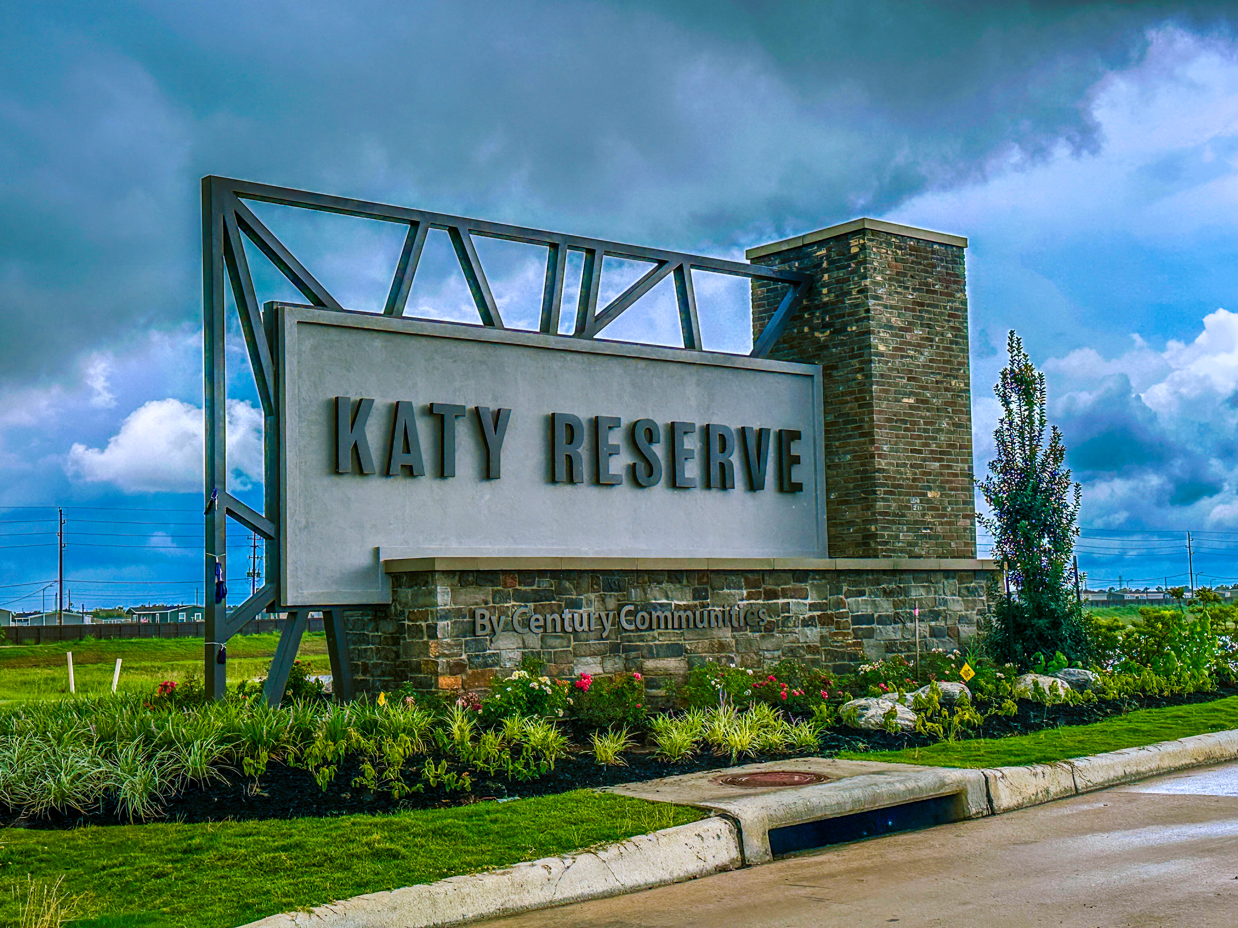 New homes under construction at Katy Reserve by Century Communities in Katy TX