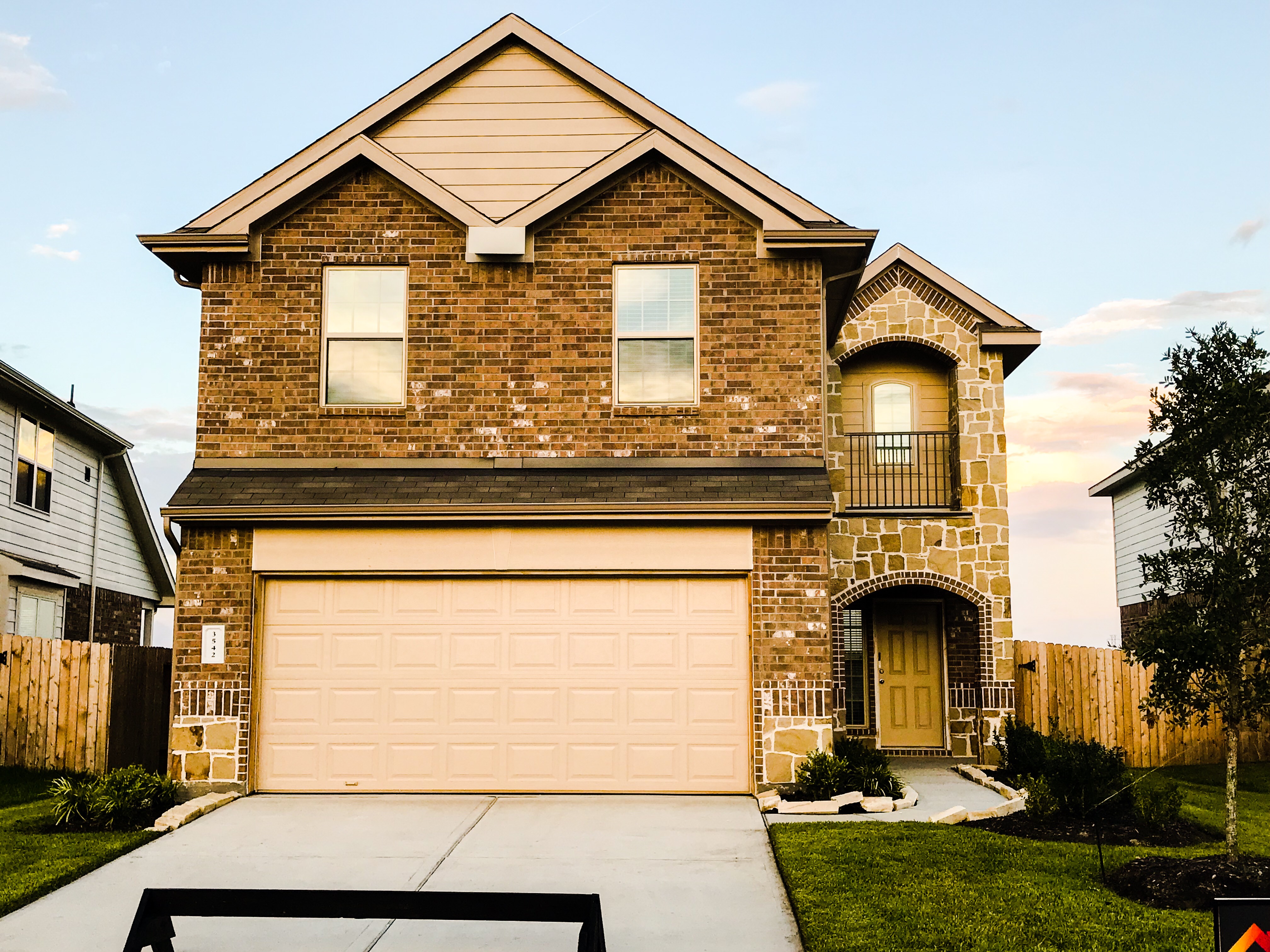 Original photo of a home in Katy, Texas representing the costs buyers should plan for beyond the down payment.