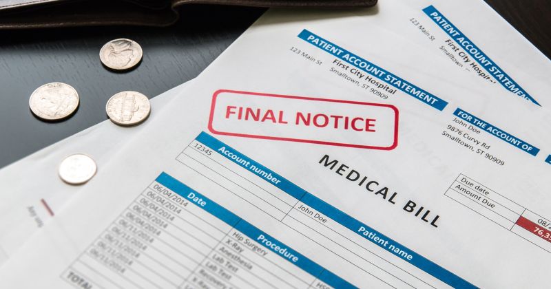 Do medical bills affect your credit? header image.