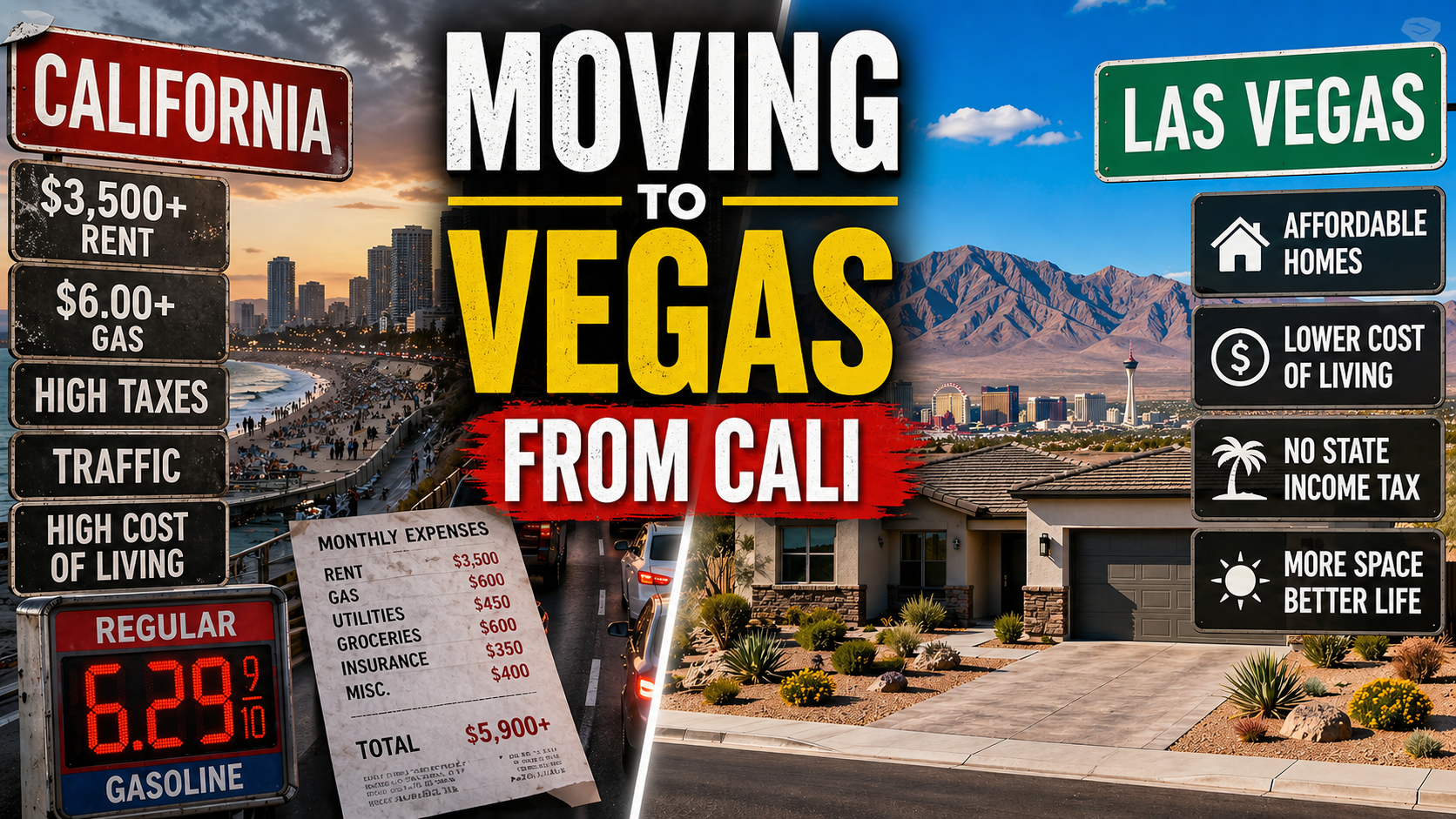 🌴 Moving to Las Vegas from California: What You Need to Know (2026 Guide) header image.