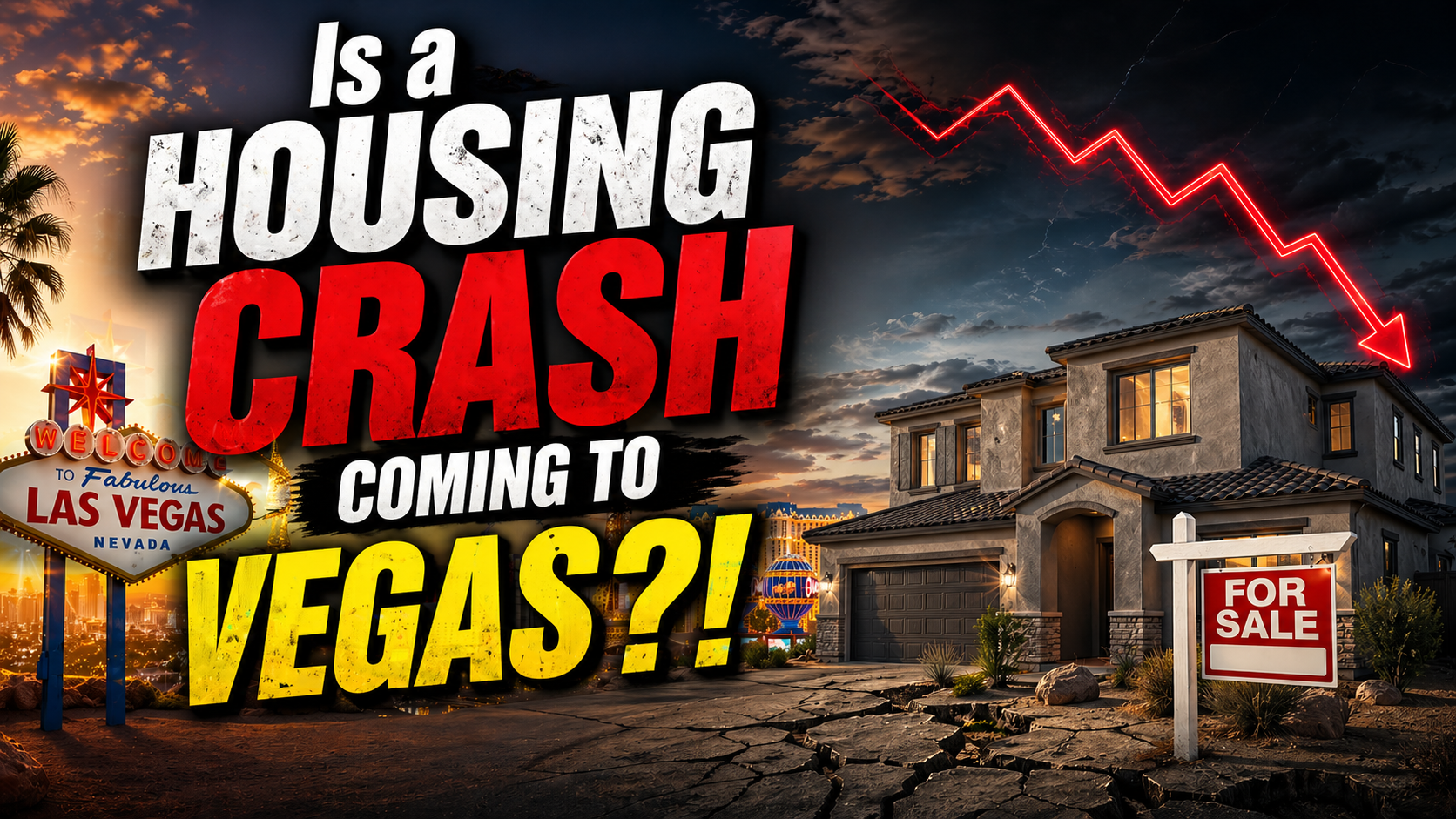 📉 Is the Las Vegas Housing Market Going to Crash? (2026 Outlook) header image.