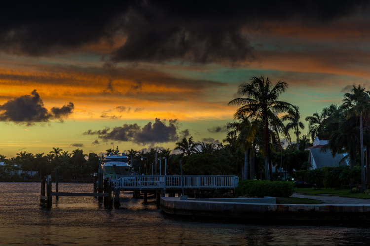 Best Places to Watch the Sunset in Palm Beach County header image.