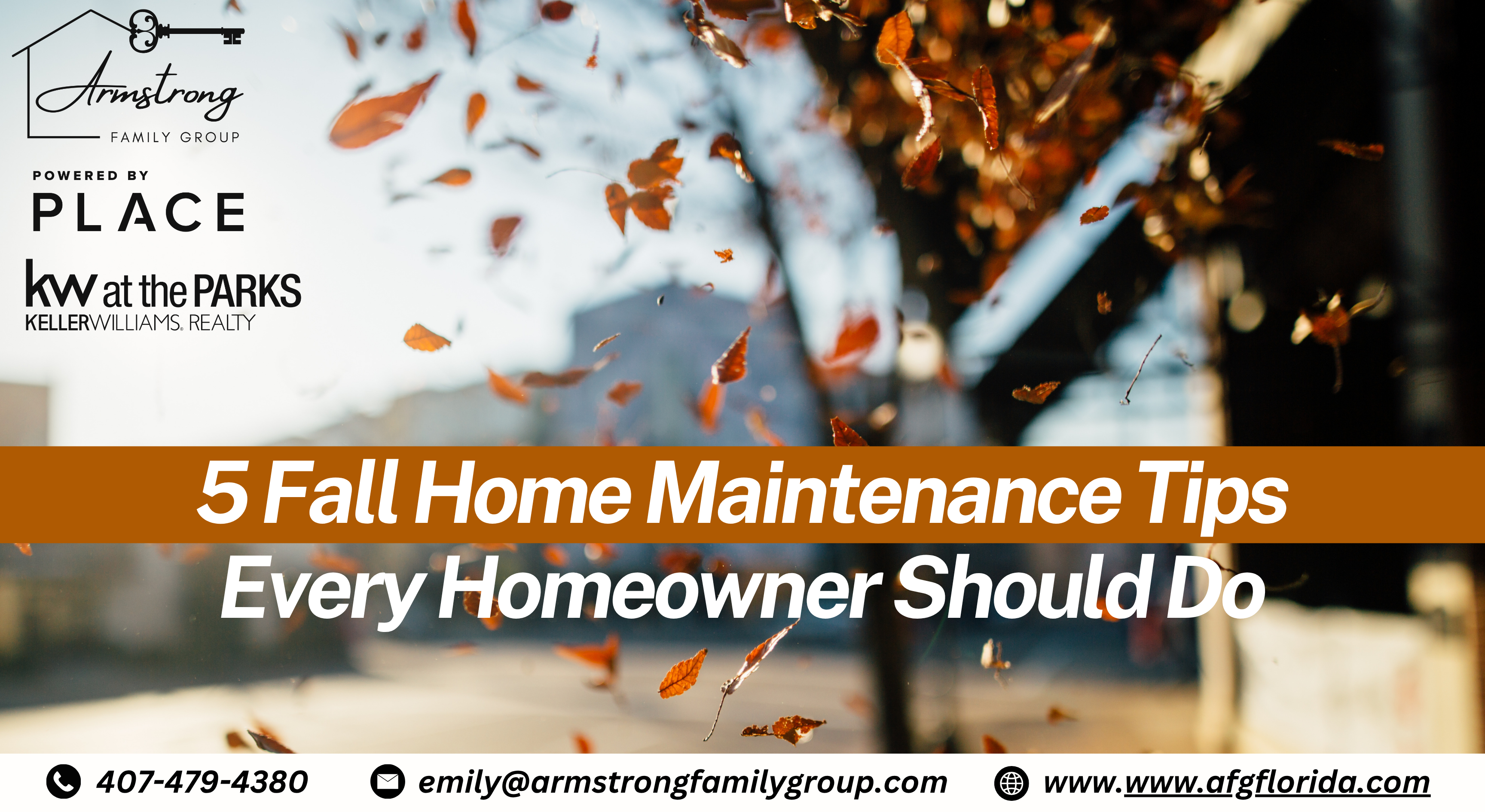 🍂 5 Fall Home Maintenance Tips Every Homeowner Should Do header image.