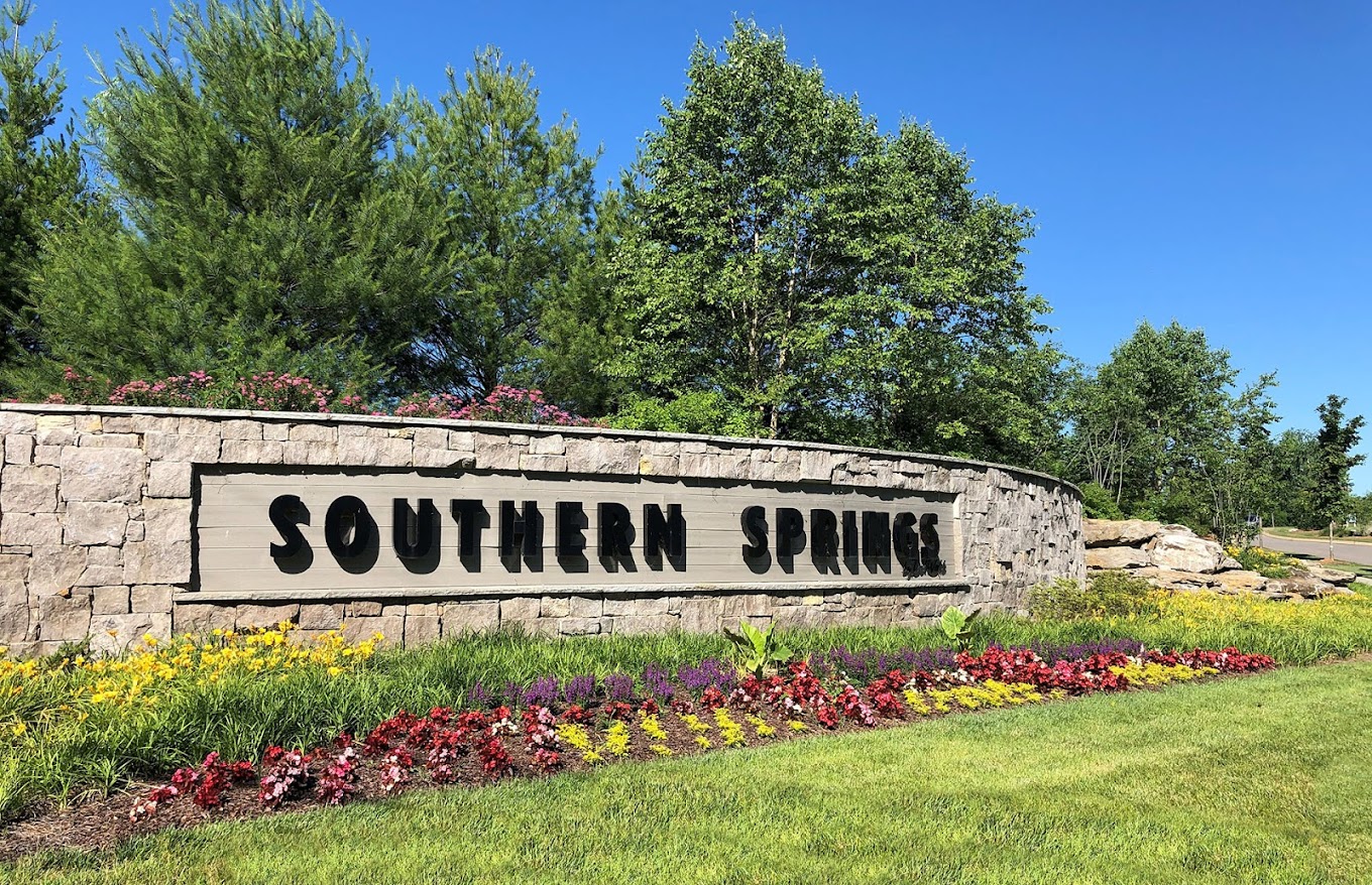 Southern Springs Homes for Sale, Spring Hill TN 37174 header image.