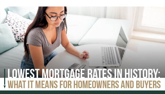 Lowest Mortgage Rates in History: What It Means for Homeowners and Buyers header image.