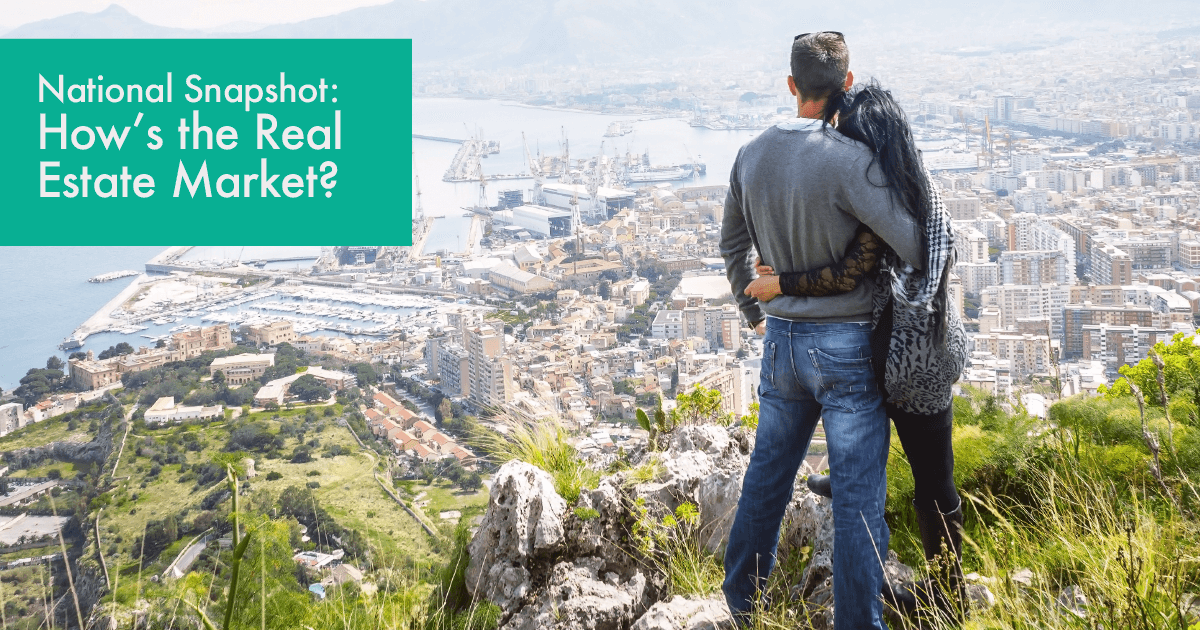 National Snapshot: How’s the Real Estate Market? header image.