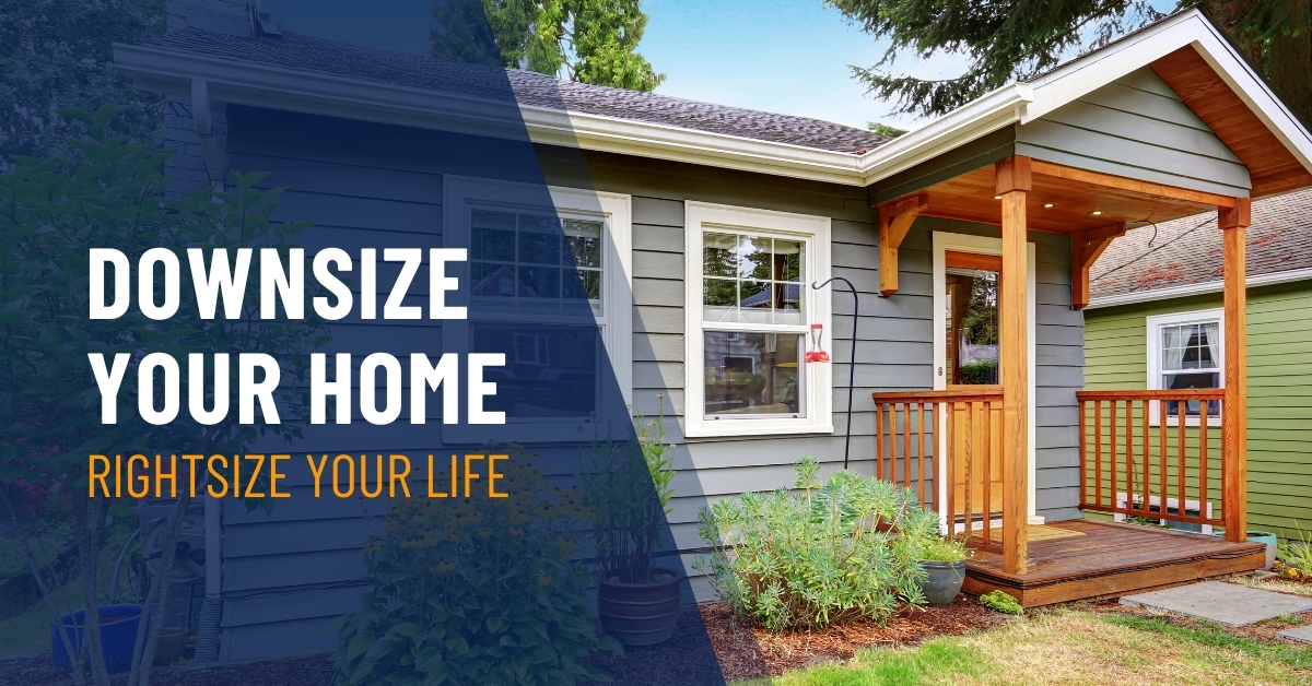 Downsize Your Home, Rightsize Your Life:  How to Choose the Ideal Smaller Home header image.