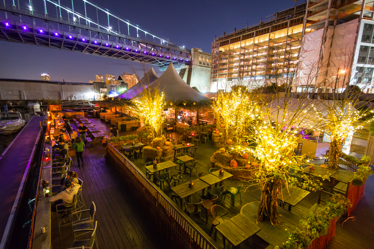 Eagles Watch Parties at Morgan's Pier header image.