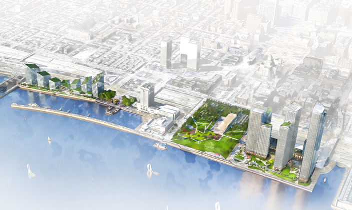 $2.2 Billion Redevelopment Plan Chosen for Penn's Landing header image.