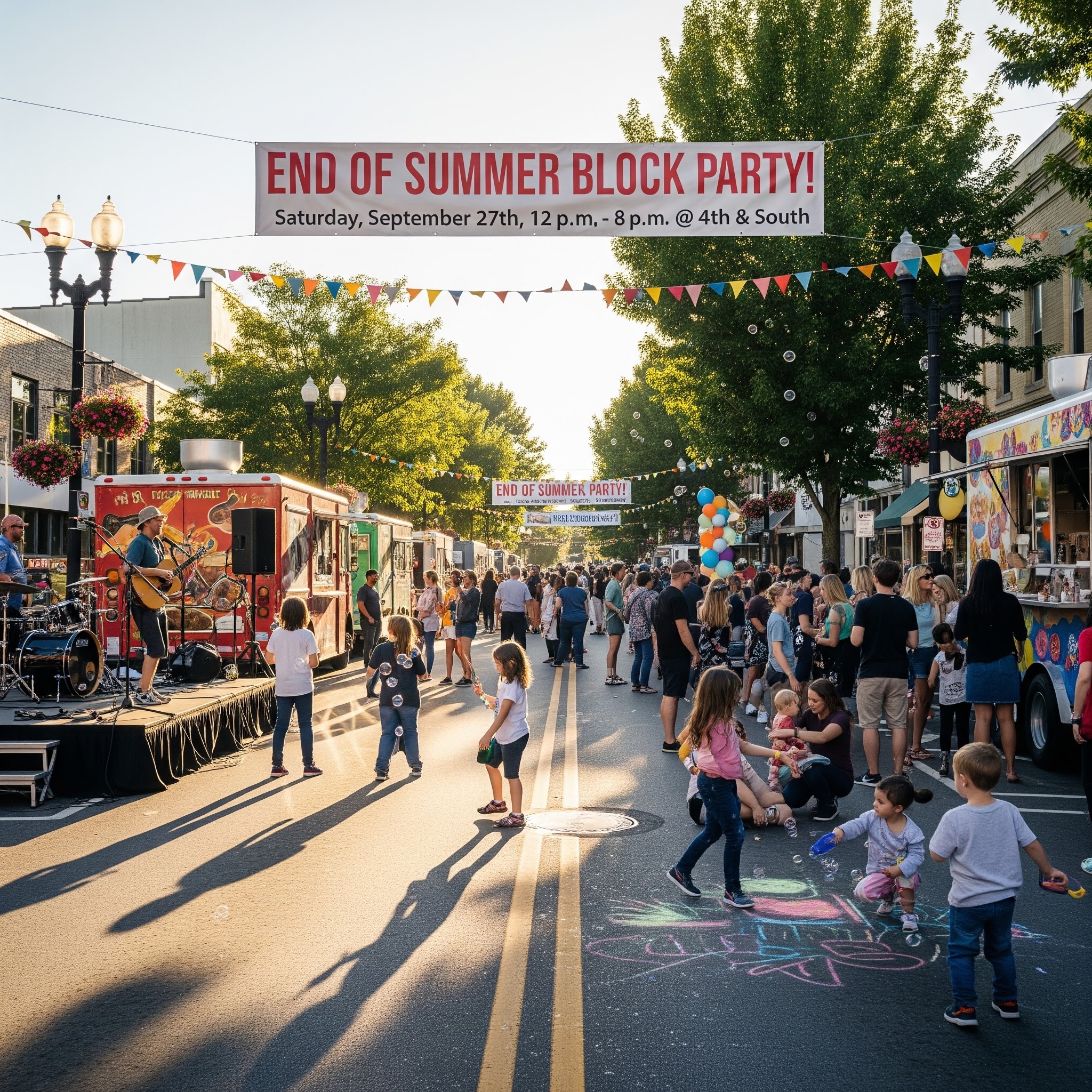 End of Summer Block Party on South Street 