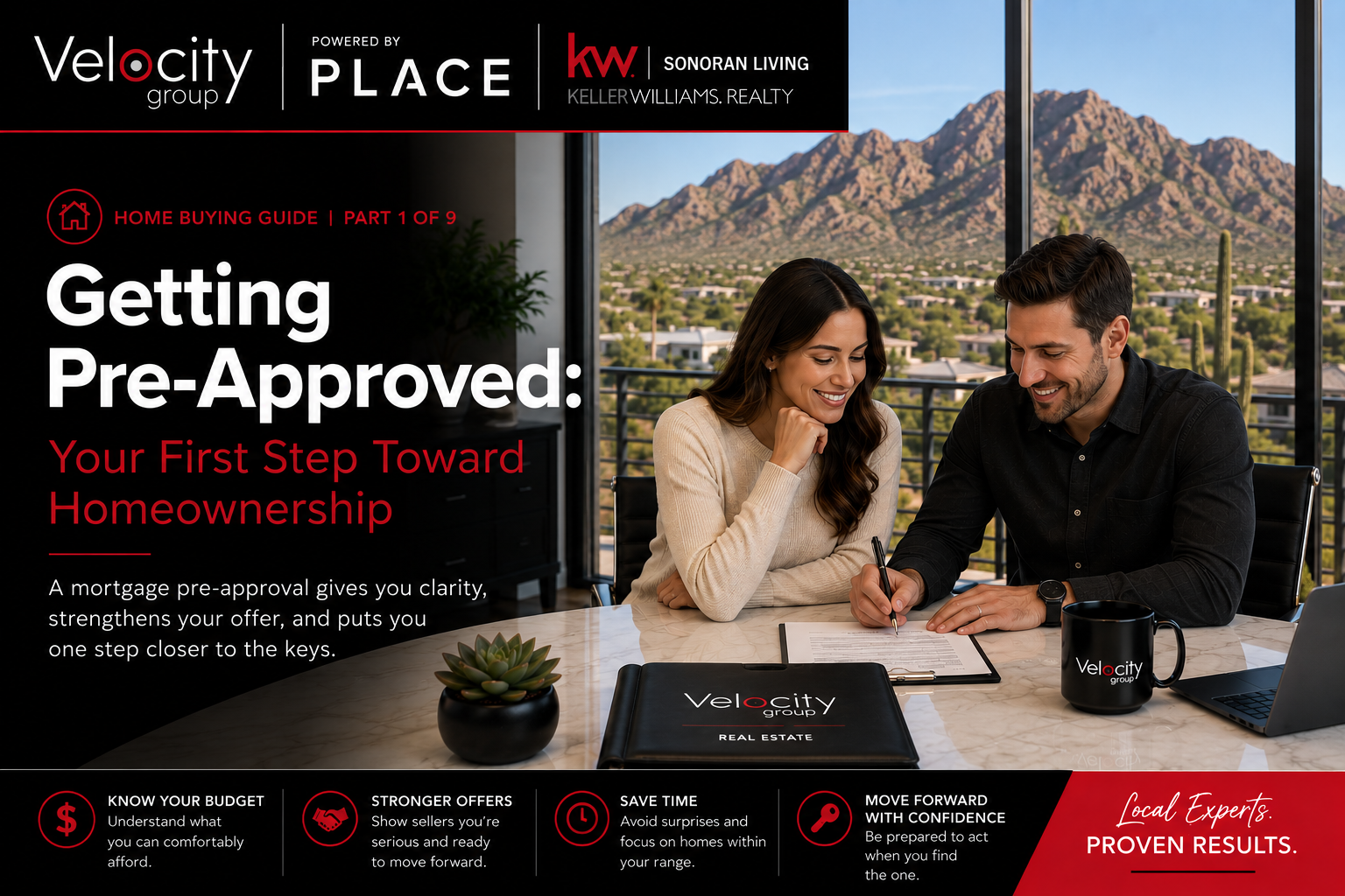 🏡 The Velocity Group's 2-Minute Home Buying Guide: Part 1 of 9 | Getting Pre-Approved header image.