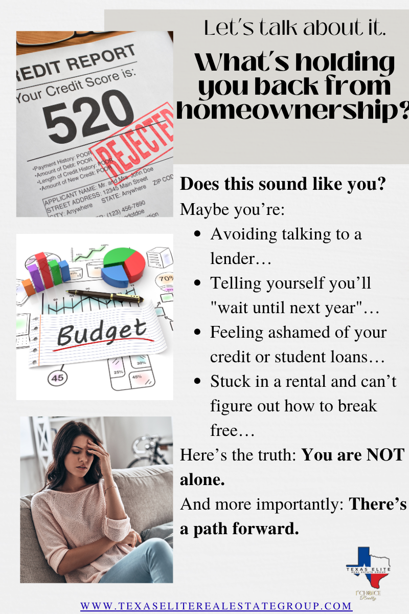 What's Stopping You From Buying a Home? Overcoming the 5 Constraints header image.