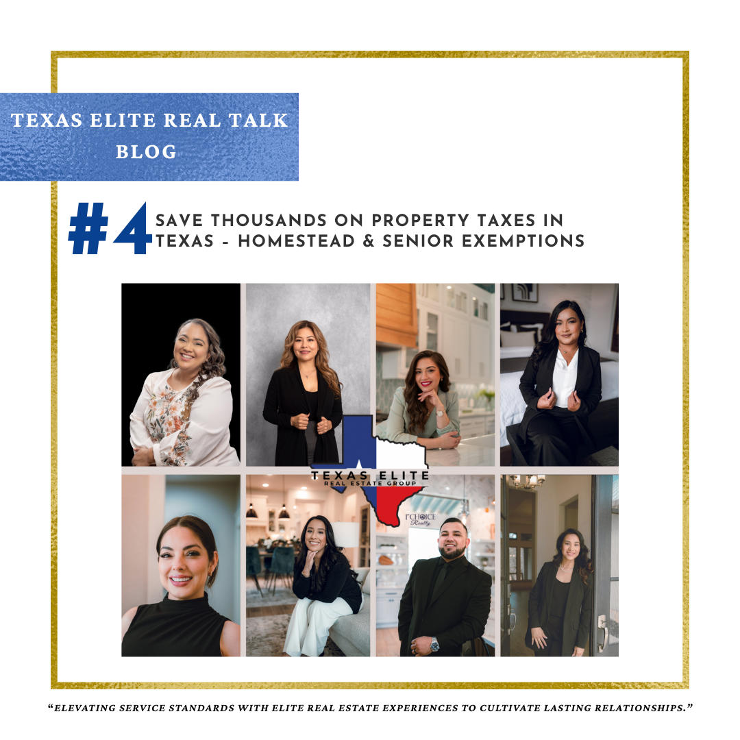 Save Thousands on Property Taxes in Texas – Homestead & Senior Exemptions header image.