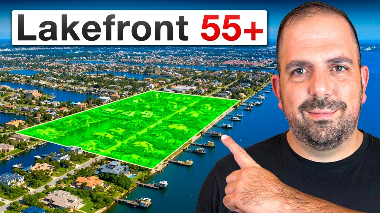 Inside This Million-Dollar Retirement (55+) Lakeside Living in SW Florida (Vivid Shores) header image.