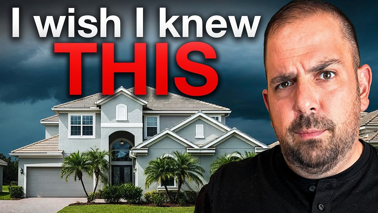 Realtor John Garuti in a thumbnail image with the text “I wish I knew THIS”, standing in front of a Southwest Florida home, representing retirement planning and home buying in Southwest Florida.
