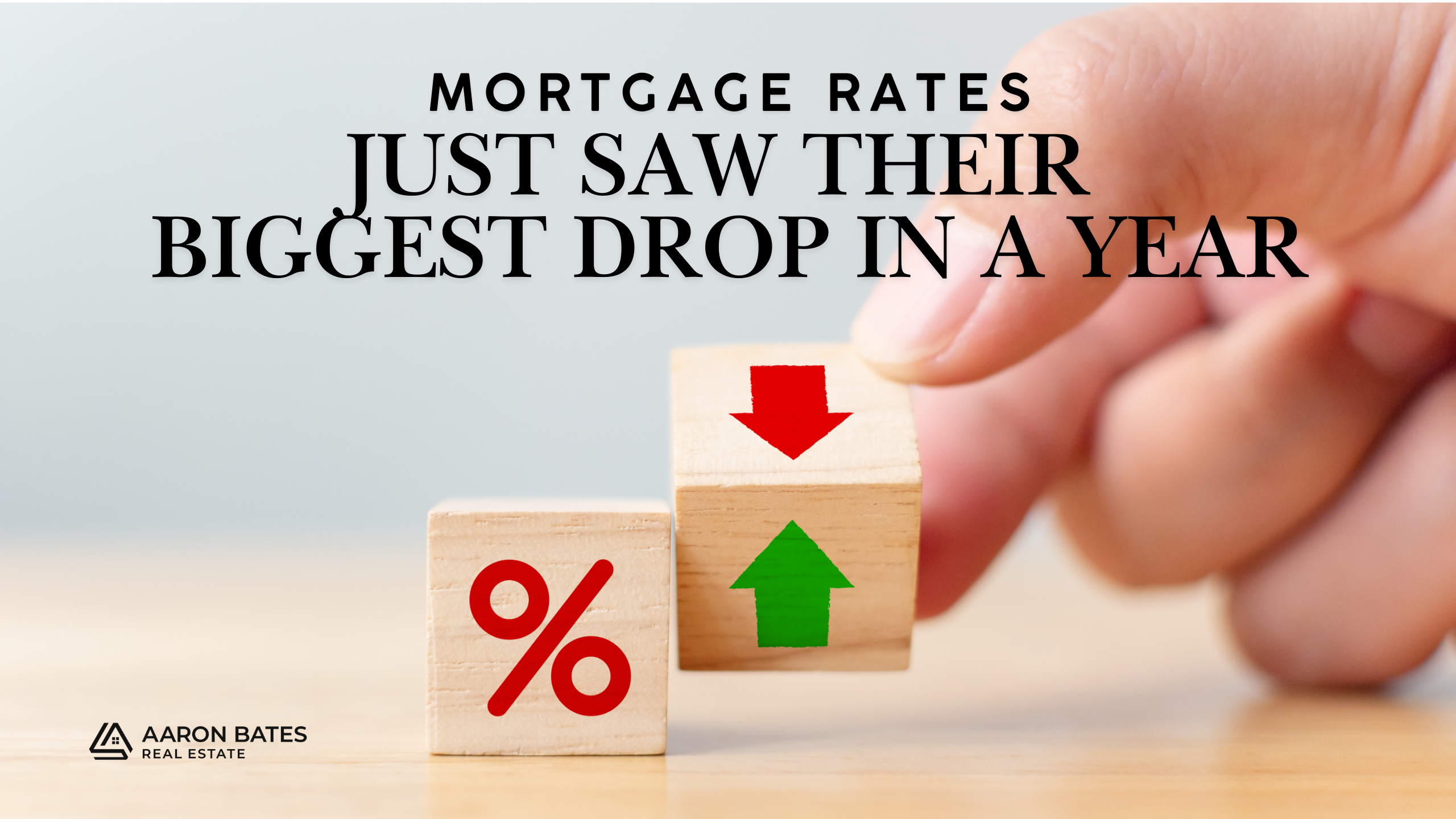 Mortgage Rates Just Saw Their Biggest Drop in a Year header image.