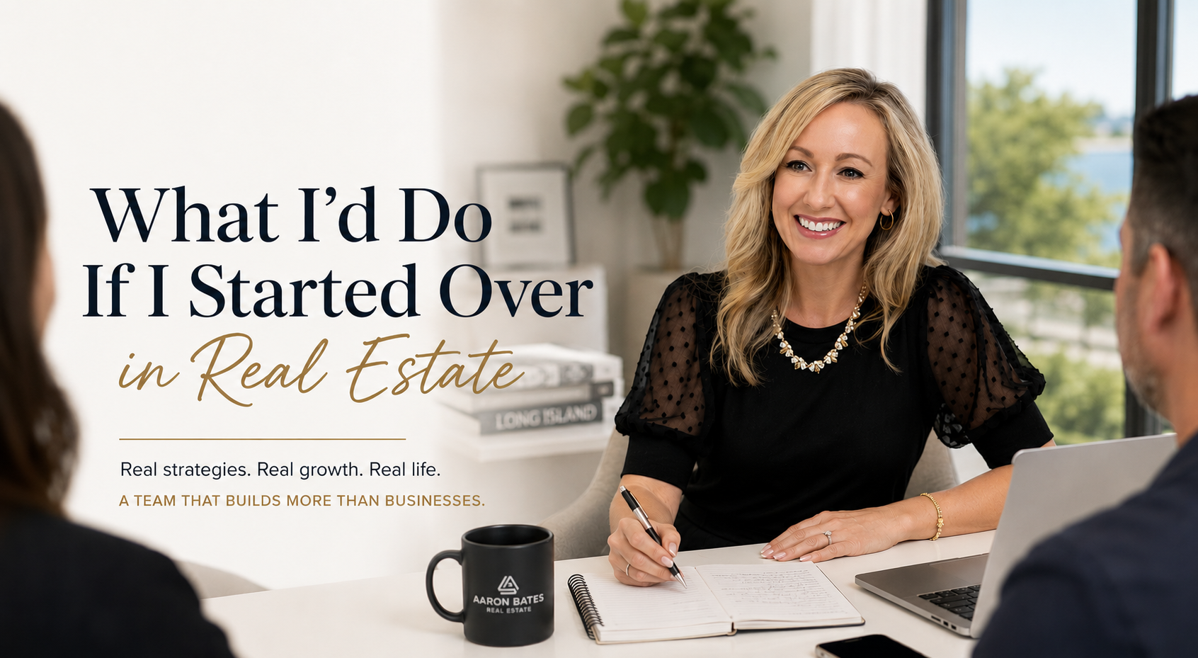 Long Island real estate team leader coaching agents on building a sustainable real estate business through mentorship, systems, social media, and accountability.