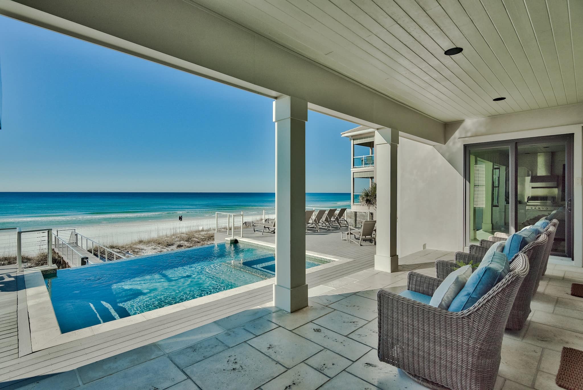 The Advantages of Living in a Beachfront Property header image.