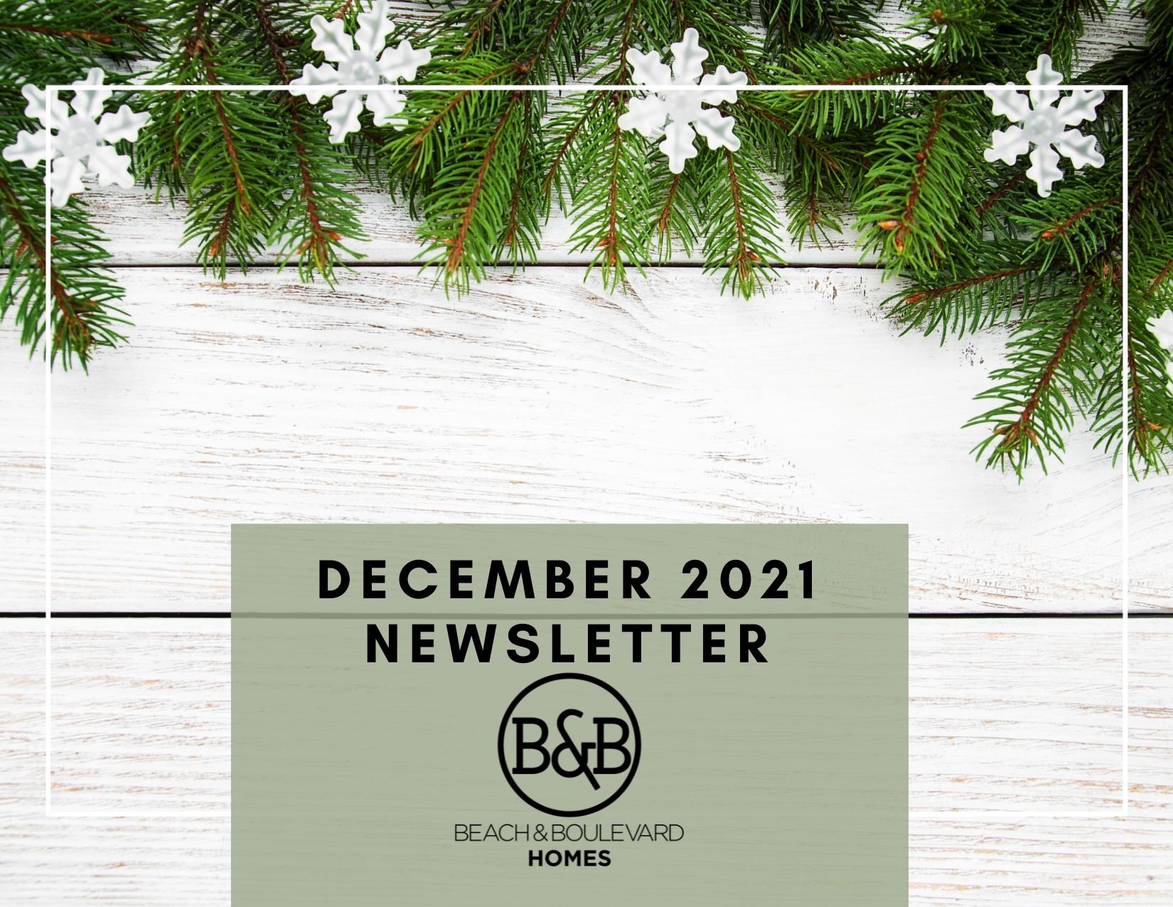 December Newsletter - 2021 header image.