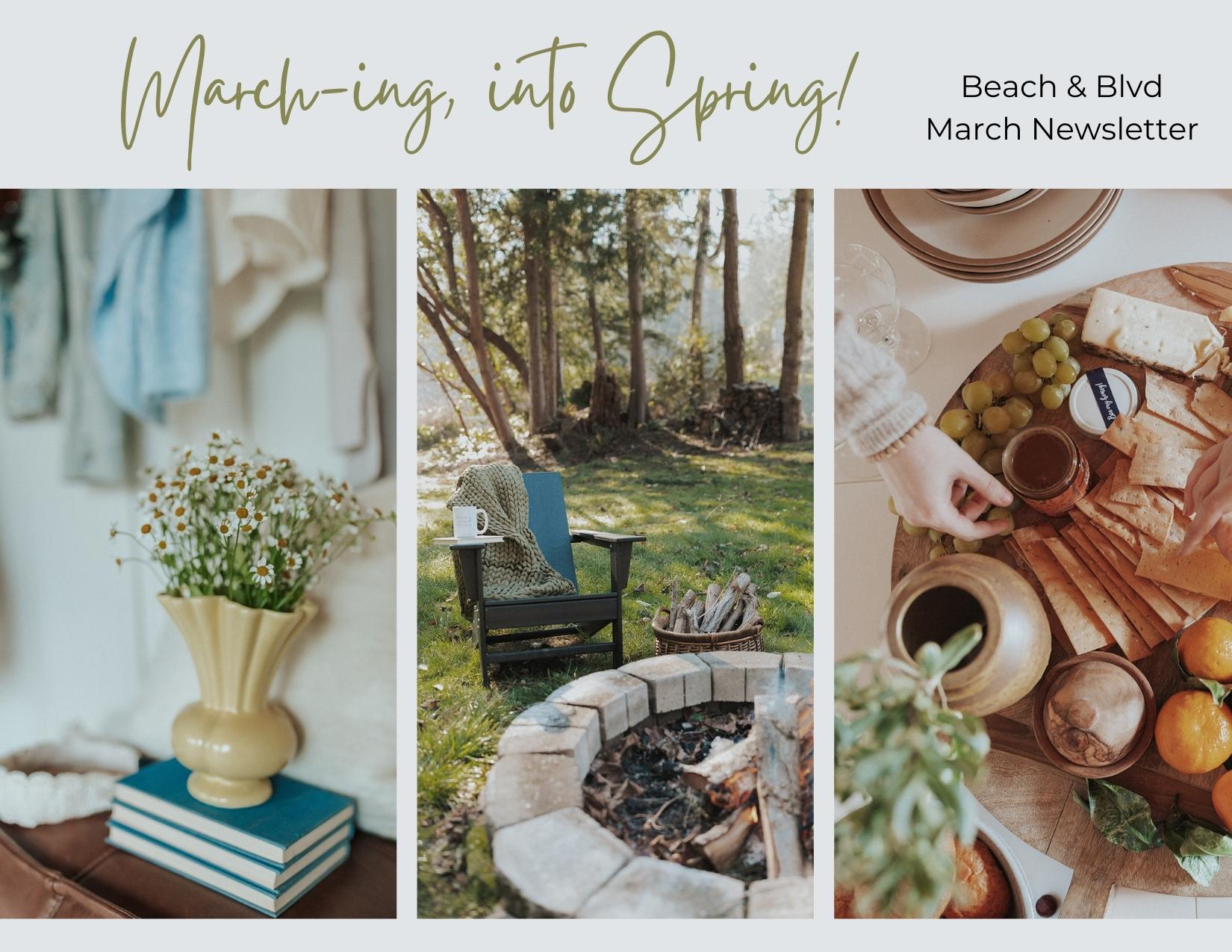 Current Newsletter - March 2022 header image.