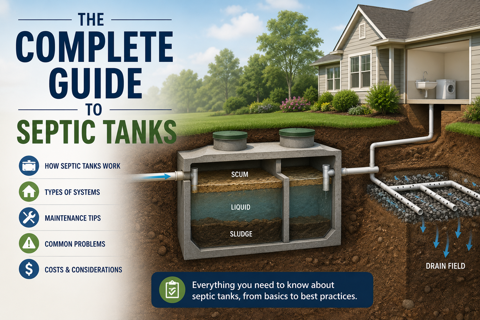 The Complete Guide to Septic Tanks: Dos, Don’ts, and the Hidden Threat of Bamboo header image.