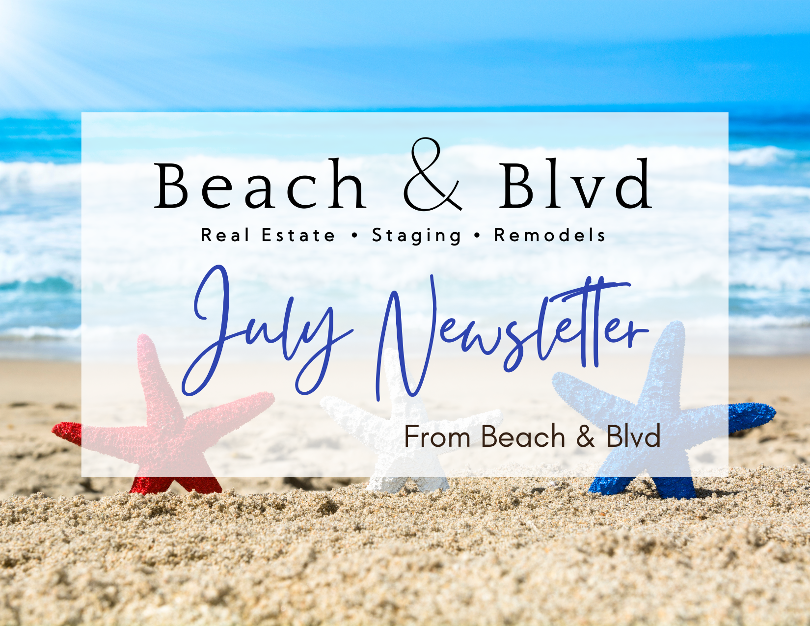 Current Newsletter - July 2022 header image.