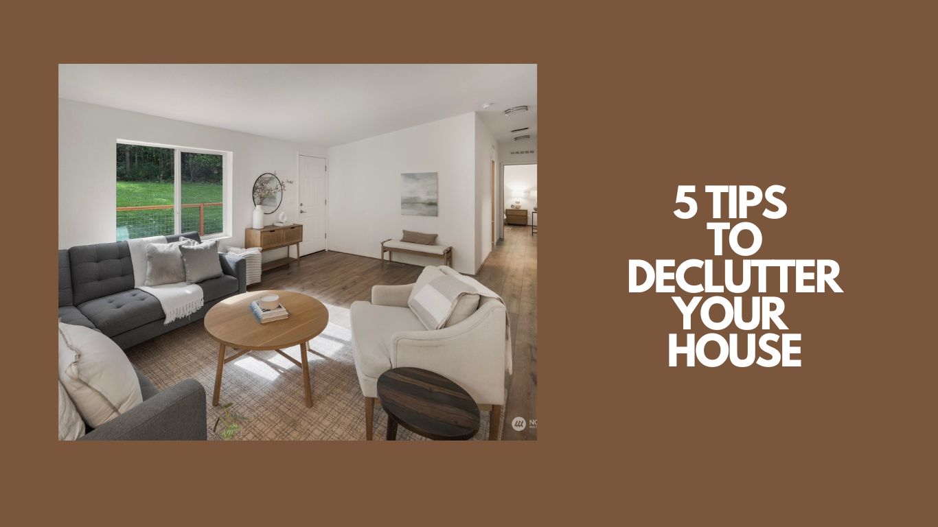 How to Declutter before Selling header image.